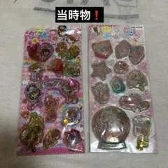 平成メトロ ウォーターシール 当時物 平成女児 カミオジャパン プクプクシール