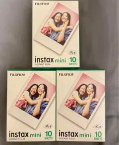 FUJIFILM instax mini インスタントフィルム 10枚入りx3個
