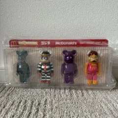 【未開封品】BE@RBRICK ゴジラ マクドナルド 4体セット