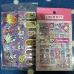 サンリオ ハロウィンシール ＆ SWIMMER スクエアシール セット