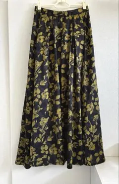 AMERICAN HOLIC 花柄ロングスカート Mサイズ ポケット付