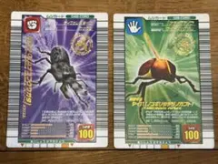 ムシキング 1億枚突破記念限定デザイン サタンオオカブト オウゴンオニ