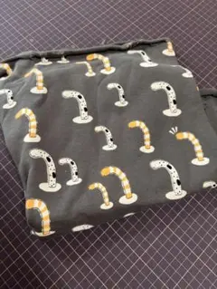 maple and a fabric ミニ裏毛ニット チンアナゴ