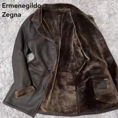 zegna レザージャケット