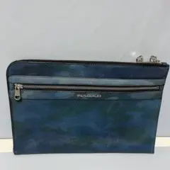 1piu1uguale3 クラッチバッグ カモフラ柄