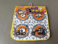 新品未使用【にゃんこ大戦争　ミニハンカチ3枚組】ミニタオル バトルキャッツ