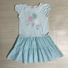 メゾピアノ アイス柄ワンピース