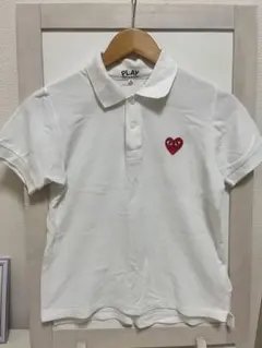 PLAY COMME des GARCONS ポロシャツ ホワイト Mのサムネイル