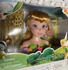 ティンカーベル　スタイリングヘッド　海外ディズニーストアー 新品未開封