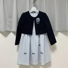 ショパン　フォーマルドレス　120 水色
