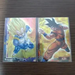 ドラゴンボールカード　孫悟空＆ベジータSPセット
