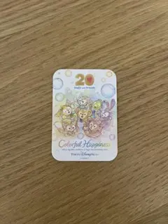 ディズニーシー　20周年記念ステッカー