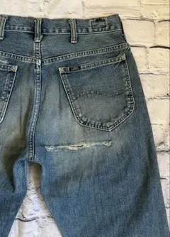 Lee リー 白耳ストレートデニムジーンズ 31インチ 中古