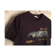 ★Y992 海外インポート HIM ヒム ラブグラム ロックTシャツ★