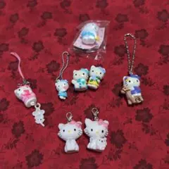 ハローキティ　キャラクター　キーホルダーフィギュア　ストラップ　チャーム