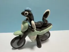 手作り　陶器置物　うなぎライダー