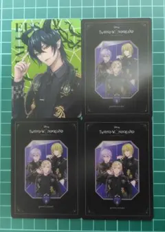 【ツイステ】マレウス・ドラコニア　セット売り【新品未開封】 ツイステ マレウス・ドラコニア ツインウエハース4 2点セット