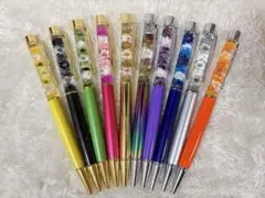 ハーバリウムボールペン　10本セット NO..37のサムネイル