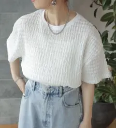 LEPSIM レプシム tシャツ ホワイト