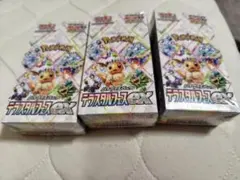 新品未開封シュリンク付きポケモンカードゲーム テラスタルフェスex3box