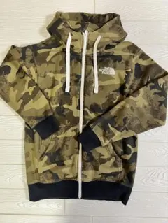 迷彩ジップパーカー パーカー