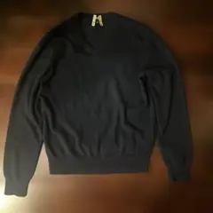 UNIQLO カシミヤ　ネイビー　Vネックセーター Sサイズ