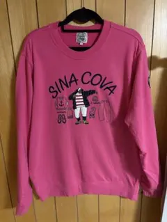 サ*パ様 SINA COVA シナコバ スウェット トレーナーピンク Lサイズのサムネイル