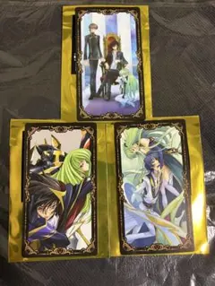 コードギアス 20周年展示会 イラストカード ルルーシュ&C.C.