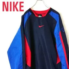 ナイキ nike センターロゴ ゲームシャツ ナイロンジャケット プルオーバー