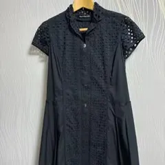 Hiroko Koshino 綿レース半袖ドレスのサムネイル