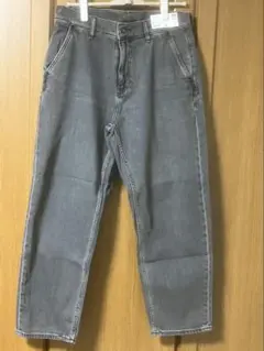 新品未使用 UNIQLO リラックスアンクルジーンズ