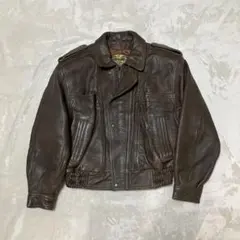 90s Wind Armor フライトレザー ジャケット　旧車　裏地