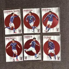 110枚 サッカー日本代表 トレーディングカード 묶음 판매