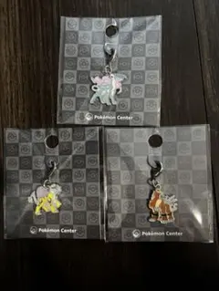 全国ずかんメタルチャーム243 244 245 ライコウ　エンテイ　スイクン