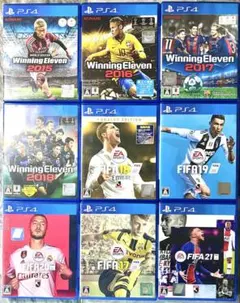 PS4 Winning Eleven & FIFAシリーズ 9本まとめ売り
