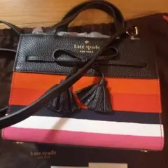 kate spade ミニ ショルダー バッグ タッセル付き ケイト