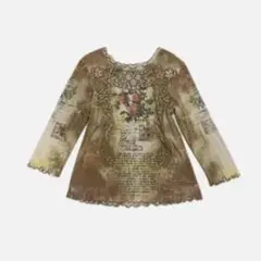 Fairy grunge sheer tops