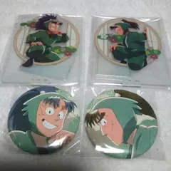 忍たま乱太郎　忍たま　セガラッキーくじ　アクスタ　缶バッジ　6ろ　七松　中在家