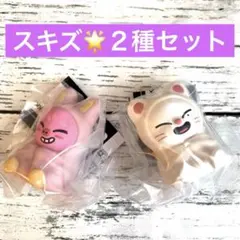 SKZOO ライトマスコット ガチャ ジニレット トゥエッキ 2個セット