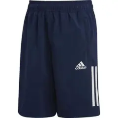 新品 アディダス 3ストライプス ショーツ ジュニア ネイビー FM1688