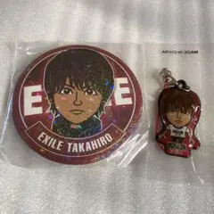 EXILE TAKAHIRO 75mm缶バッジ クリーナー