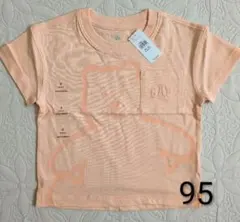 babyGAP ブラナンベア GAPロゴグラフィック半袖Tシャツ 95 オレンジ