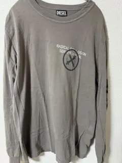 DIESEL 長袖シャツ グレー DSL-150 ロンT