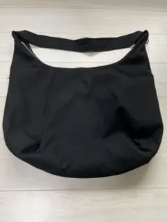 BEAUTY&YOUTH エレガントファブリックショルダーバッグ　黒