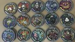 妖怪ウォッチメダル　キラキラまとめ売りジバニャン、コマさんなど