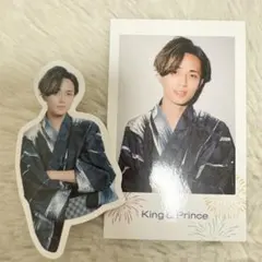 STARRINGキンプリ アルバム特典 花火 チェキ風トレカ ステッカーセット