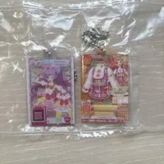 アイカツ×プリパラ だれでもアクリルチャーム1 真中らぁら、栗栖ここね