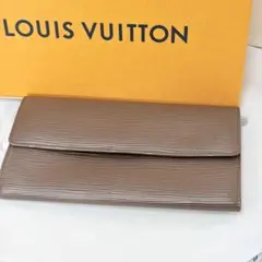 LOUIS VUITTON エピ ポルトフォイユ 長財布 ブラウン M60321 - メルカリ
