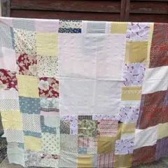 ハンドメイド パッチワーク ミニカバー、ミニクロス 25×20cm - メルカリ