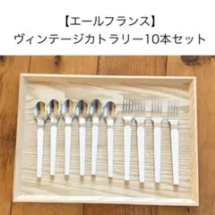 【エールフランス】希少 2000年初期 ヴィンテージ カトラリー 10点セット AIR FRANCE エールフランス 機内食 カトラリーセット - メルカリ